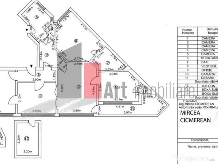 APARTAMENT 5 CAMERE - LASCAR CATARGIU - 3