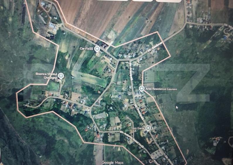 Teren Construcții intravilan de 1295 mp, în Miroslava