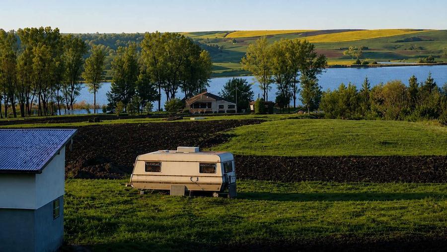 Casa langa lac + teren mare, panouri fotovoltaice. - 1