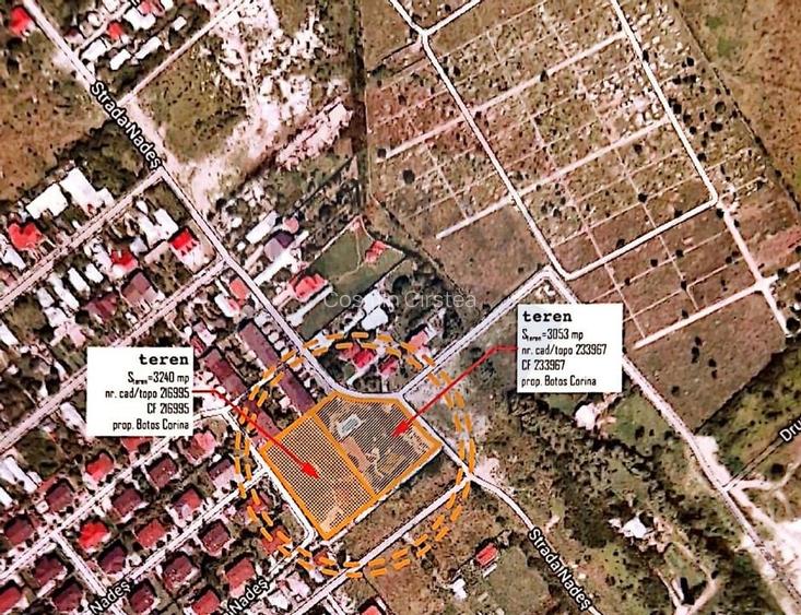 DE VANZARE Teren 6300mp Strada Nades