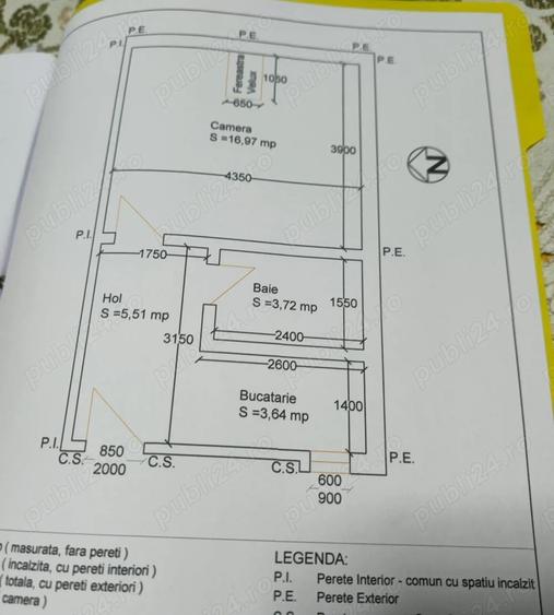 Vand apartament cu o camera - 5