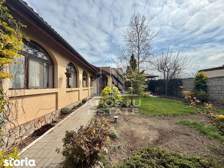 Casa 5 camere, de inchiriat, centrala proprie, Giarmata Mare - 5