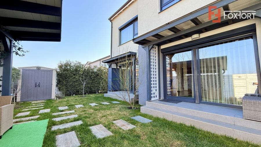 Duplex de vanzare, 3 camere + garaj - toate utilitatile - Dumbravita - 27