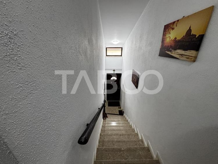 Casa individuala cu 4 camere 3 bai 120 mpu si garaj Trei Stejari Sibiu - 12