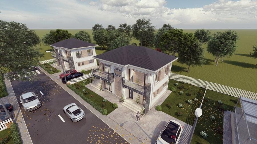 Teren cu proiect aprobat - 78 vile premium în Corbeanca - 3