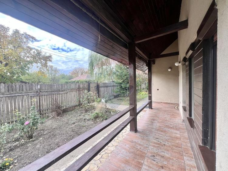 Casa de lemn cu teren generos de 1312 mp de vanzare in Fundulea - 34