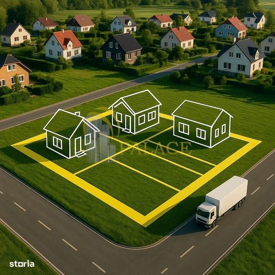 Teren 500 mp, pentru construire casa - 1