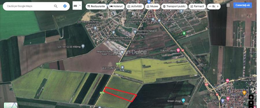 Teren intravilan varianta Agigea-Techirghiol