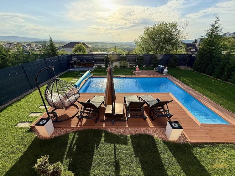 Casa de lux cu 4 camere si piscina de vanzare in Dezmir - Cluj - 2