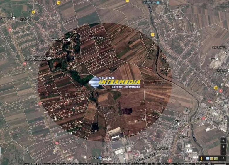 Teren intravilan de vanzare 453 MP in Alba Iulia zona Cetate - 2