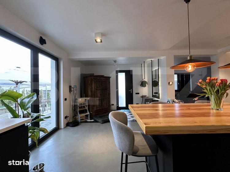 Casa moderna stil industrial, 120 mp utili, zona intrare Baciu - Cluj - 4