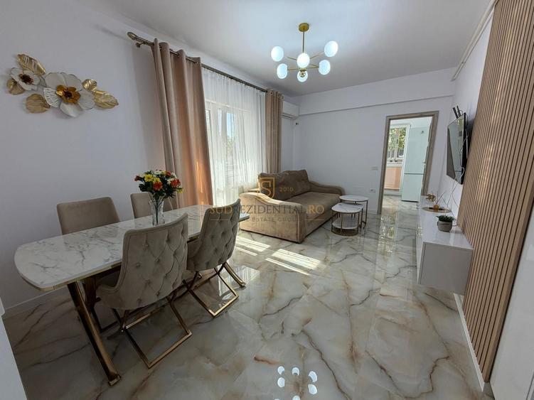 Apartament cu 2 camere semidecomandat, mobilat în Metalurgiei