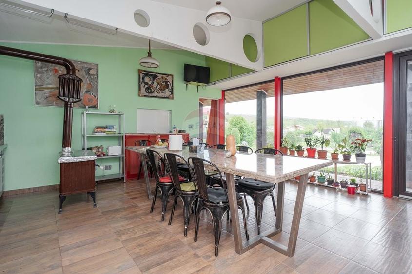 Casă / Vilă cu 10 camere, de vânzare. Todireni, Botoșani. - 14