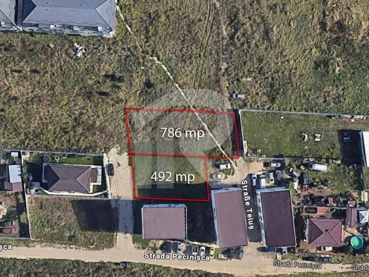 Teius, Rahova - teren intravilan de vanzare, 786mp, COMISION 0 - 2