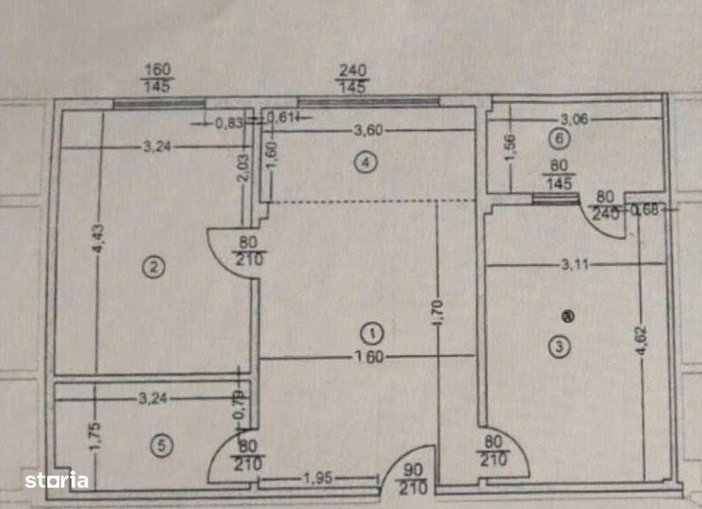 Apartament 3 camere Astrelor Drumul Fermei 69 Popesti-Leordeni. - 8
