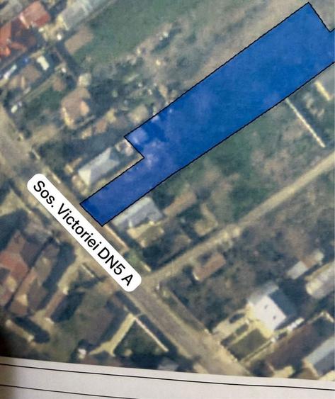 Teren de casa in Adunatii Copaceni la DN5A Sos.Victoriei lg Bucuresti - 2