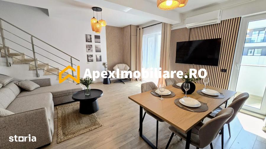 Apartament cu 3 camere decomandat, mobilat în Parcul Carol