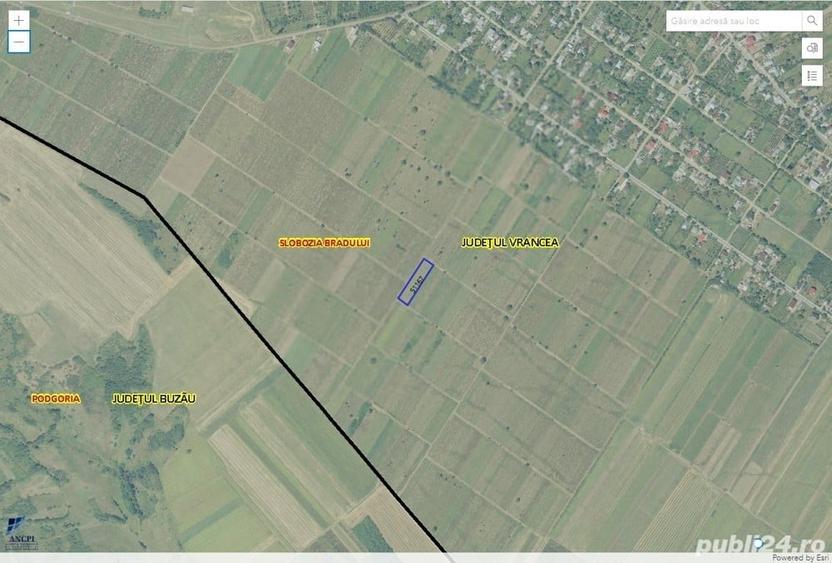 Teren de 5000 mp, în Slobozia Bradului