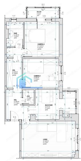 REPOZITIONARE DE PRET | Apartament 3 camere| Zona semi-centrala|70 MP| - 1
