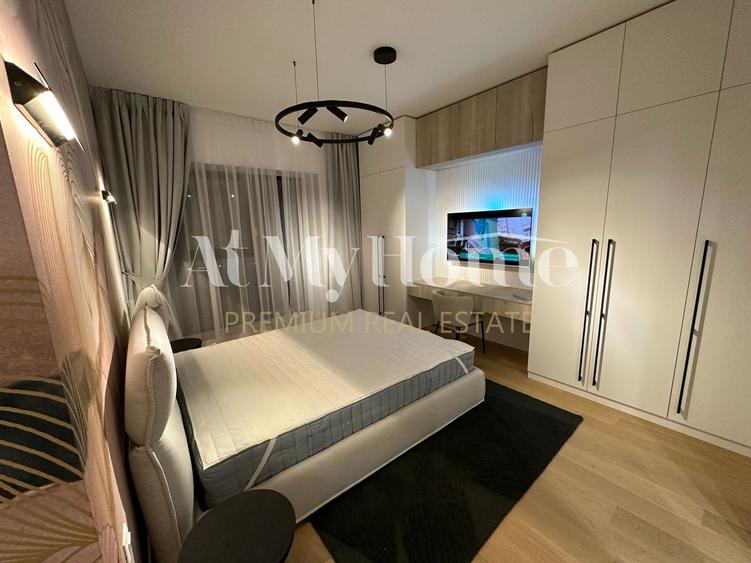 Apartament cu 3 camere decomandat, mobilat în Barbu Văcărescu