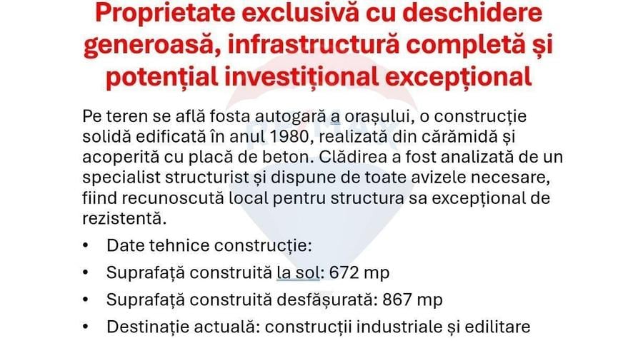 Spațiu comercial, în Central
