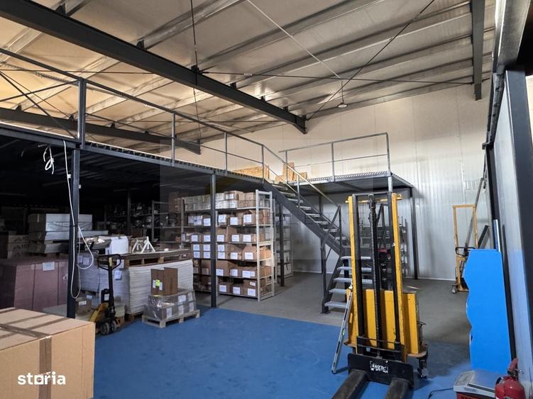 Hală nouă de închiriat 500 mp cu birou și acces TIR | lângă autostrada A2 - 3