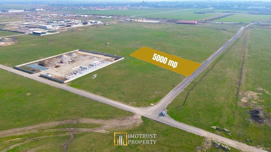 Teren pentru hale industriale Arad – 5.000 mp | PUZ aprobat | - 1