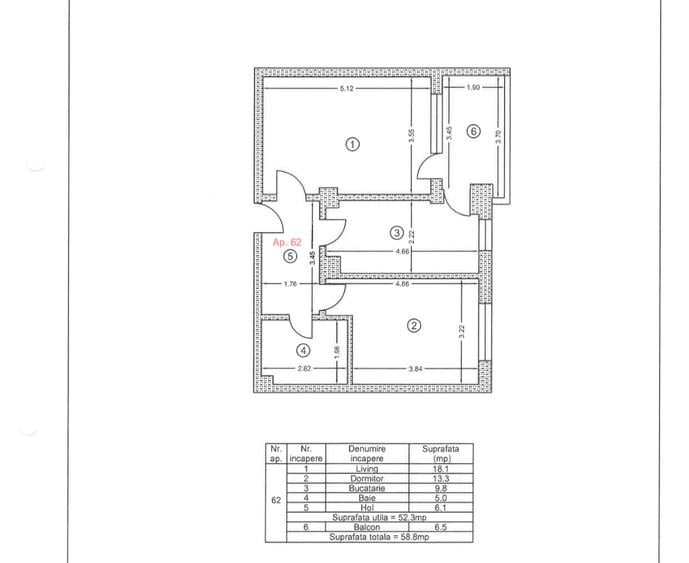 Apartament 2 camere Bloc 2023 Iuliu Maniu Sector 6 - 13