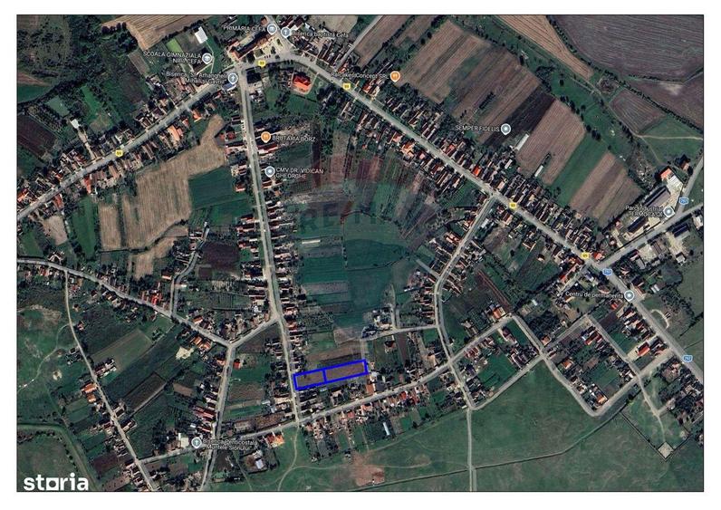 De vanzare teren intravilan, 3,775 mp, Cefa - 3