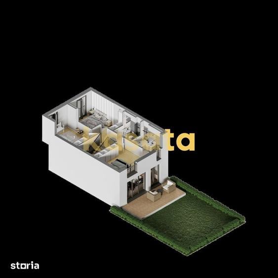 Vila Stefanestii de Jos I 4 camere I 101 utili I Duplex - 1