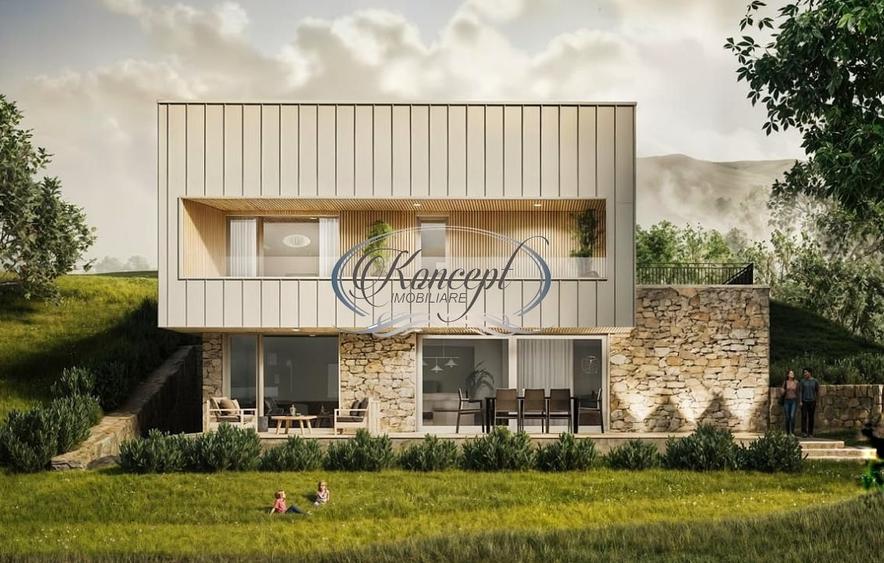 Casa moderna cu panorama spectaculoasa in Popesti Deal - 2