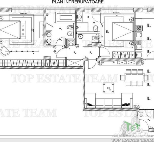 Apartament 3 camere, de inchiriat, Aviatorilor - Herastrau - 8