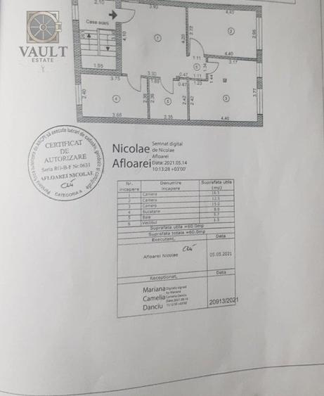 Apartament 3 camere - Vulcan Center - Sebastian - 14