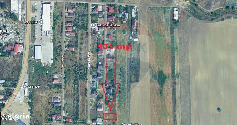 Teren intravilan zona Fan Courier - 3