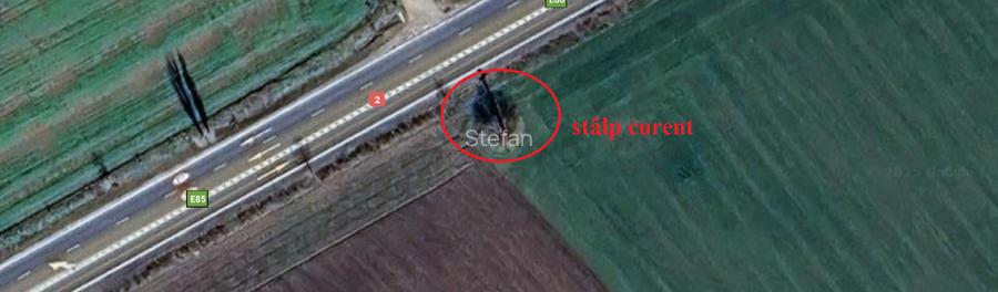 Teren extravilan 28.400 mp cu deschidere 76 m la DN2 + deschidere secundară – id Teren extravilan 28.400 mp cu deschidere 76 m la DN2 + deschidere secundară – id