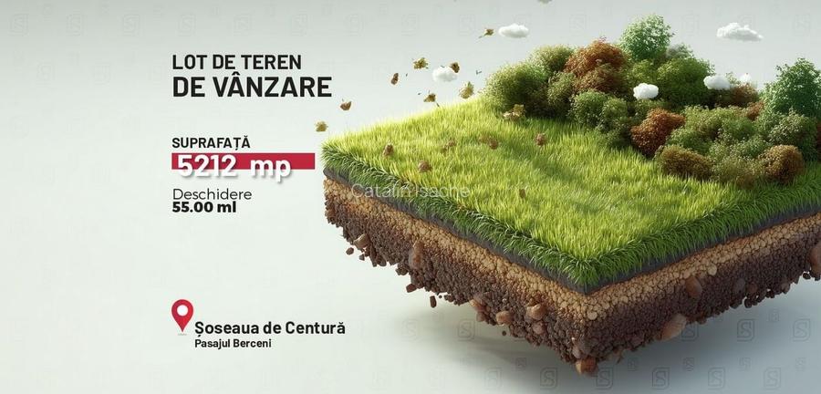 Teren Popesti-Leordeni - Soseaua de centura 5212 mp cu deschidere 55 ml Teren Popesti-Leordeni - Soseaua de centura 5212 mp cu deschidere 55 ml