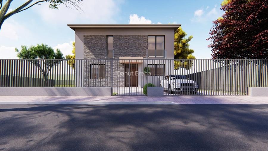 Casa individuala, 168,7mp utili, 500mp teren, Chinteni