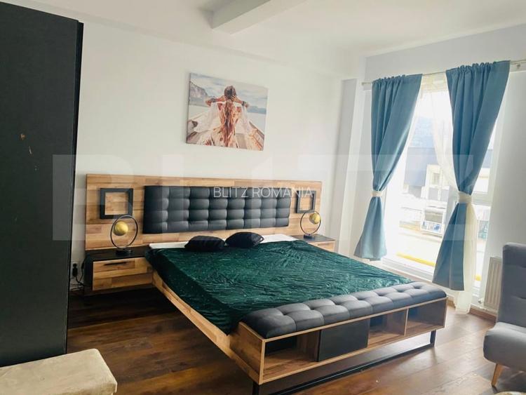 Garsoniera moderna, complet utilata si finisata cu gust - zona Steagu
