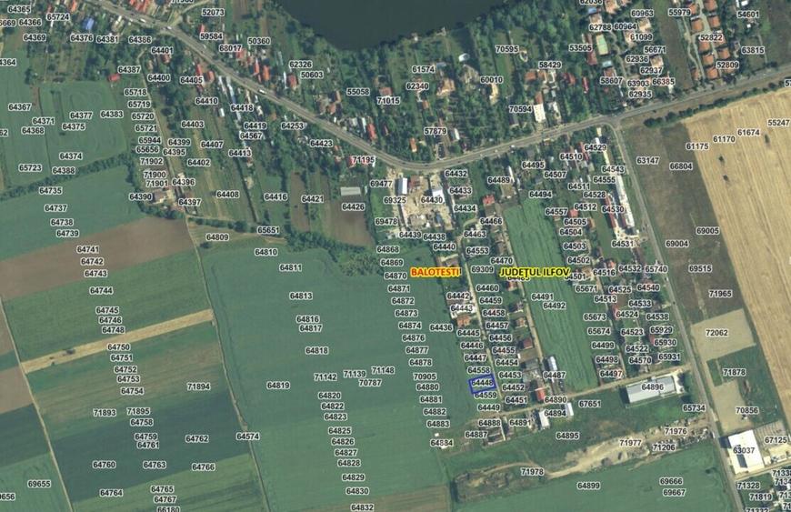 Lot 735 mp intravilan Sos. Unirii 291 Balotesti - 4