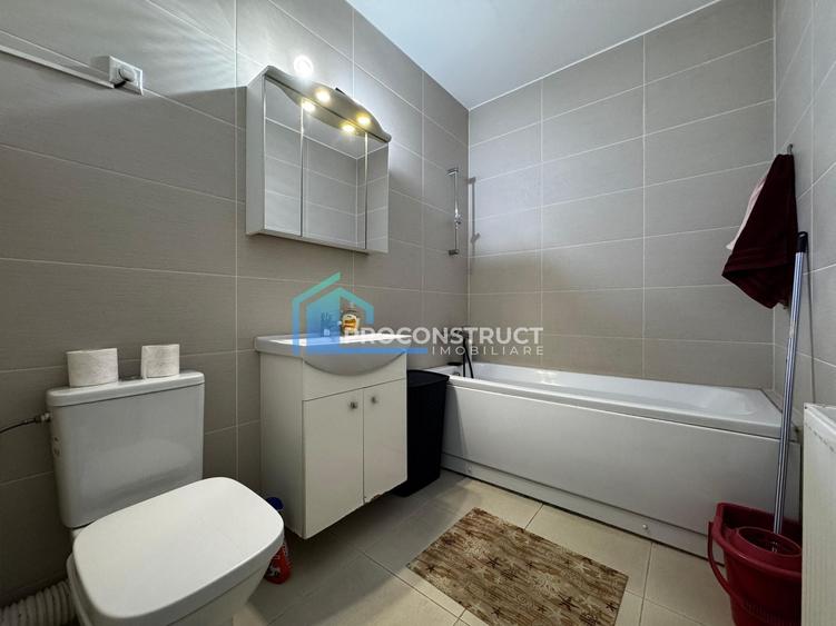 Apartament cu 2 camere semidecomandat, mobilat în Torontalului