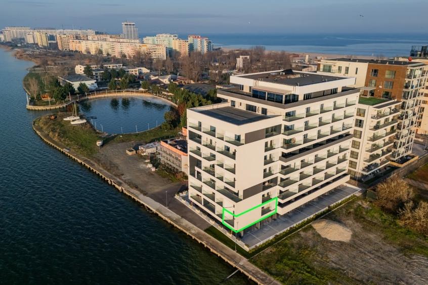 2 camere Mamaia | Private Lake- bloc 2025| Vedere frontala la lac, la 5 m de apa - 17