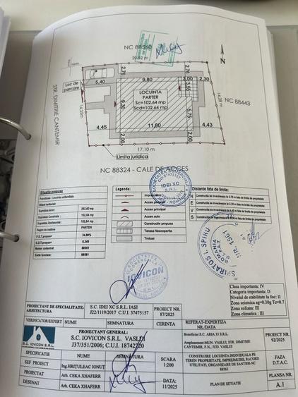 De vanzare teren + proiect + autorizatie de constructie - 5