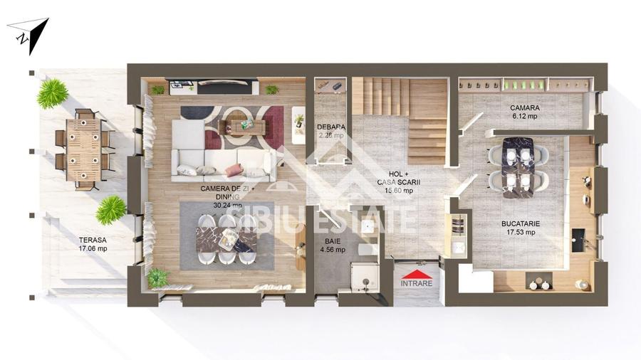 Casa generoasa, amenajari moderne - gata de mutare - 15