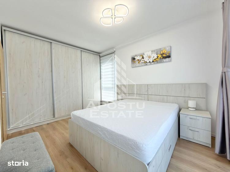 Apartament cu 3 camere mobilat la etajul2 cu lift in Giroc comision 0% - 15