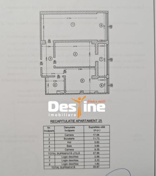 Bucium Lidl - Apartament 3 camere 56 mp mobilat + utilat - 16