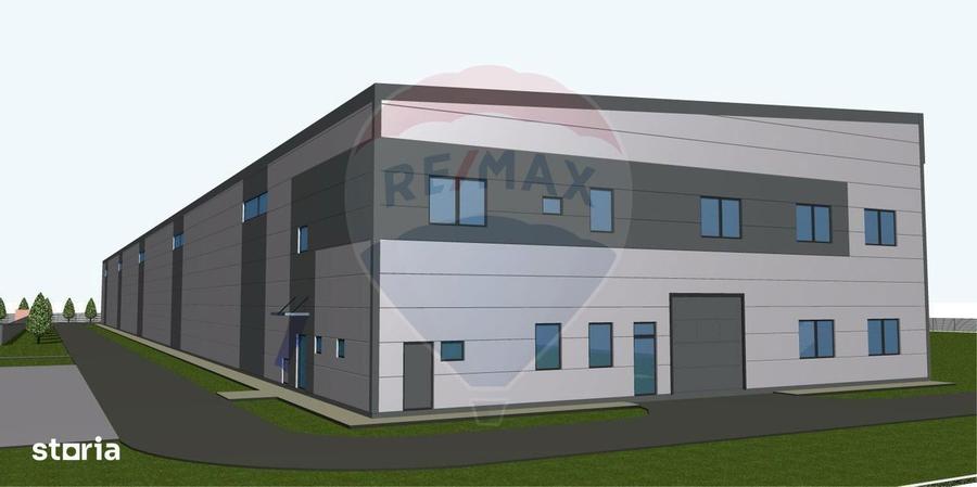 Teren intravilan 1.7 Ha, proiect hala industriala - Mosna DN141 - 8