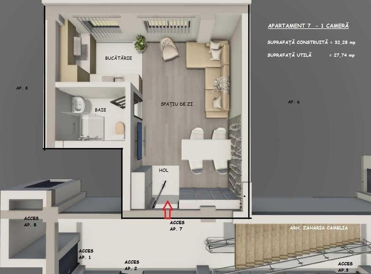 Apartament de vanzare - 1