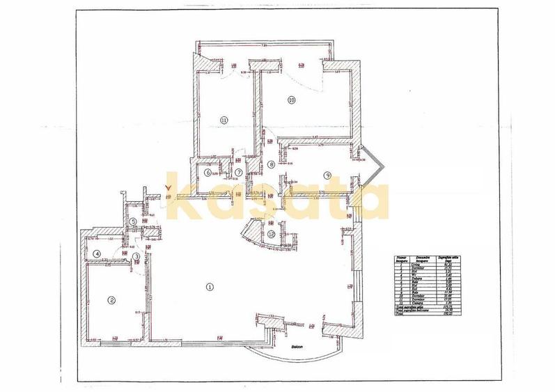 Apartament cu 4 camere în Primăverii