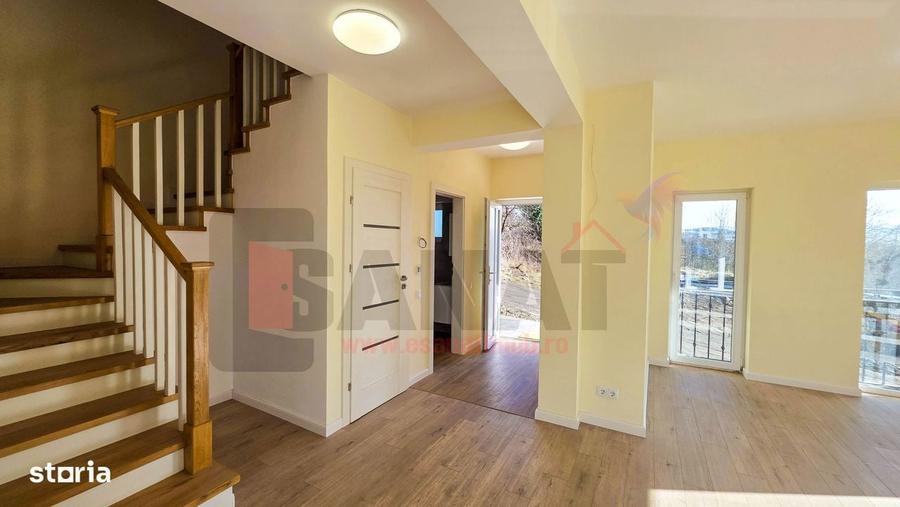 Casa P+E Noua, singur in curte, Garaj, Viile Sibiului, Gradina |VIDEO - 6