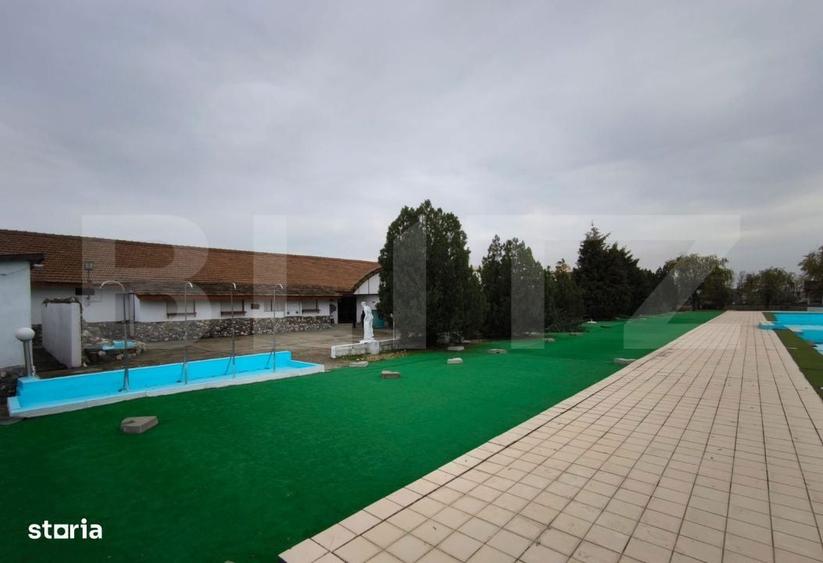Proprietate multifunctionala, 1.850 mp utili, 23.750 mp teren, zona Br - 1